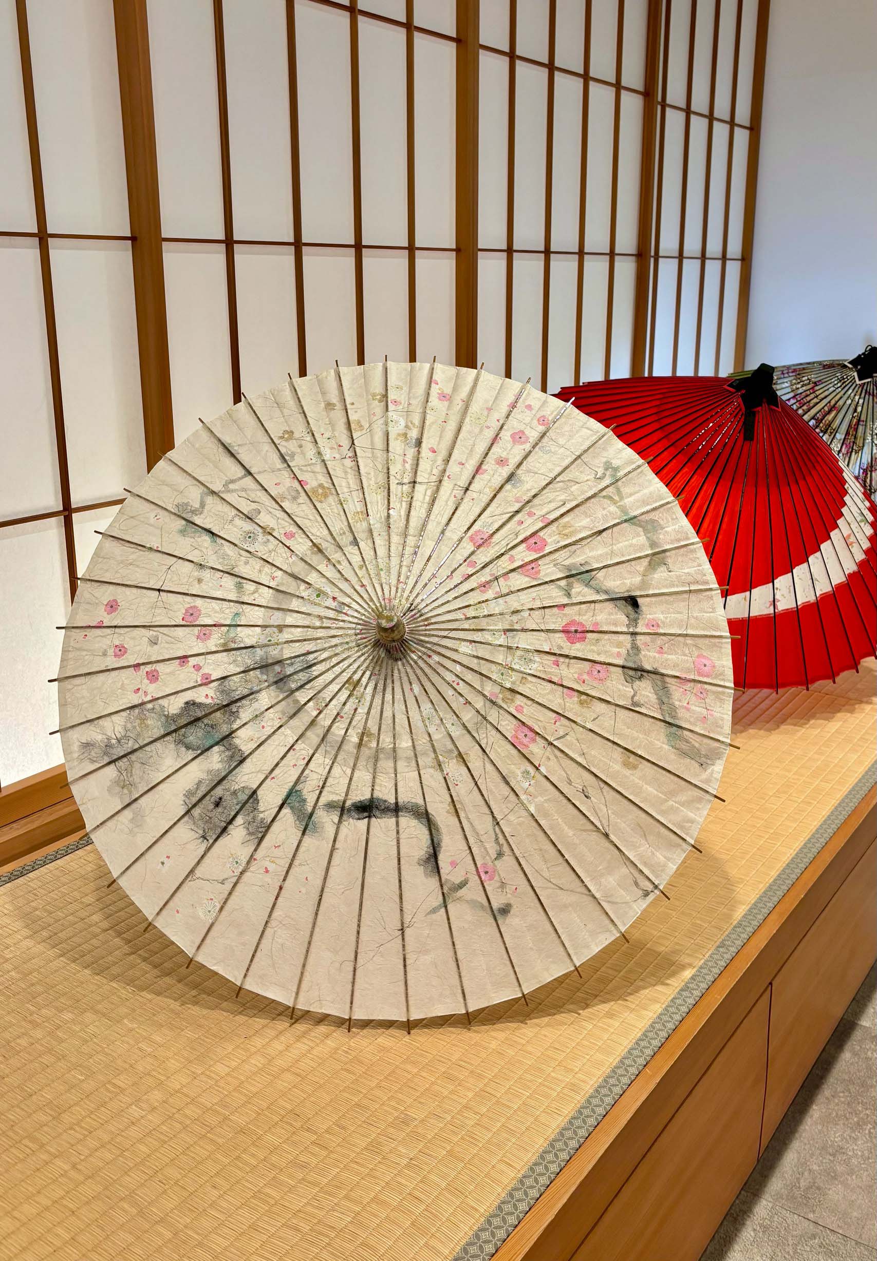 新柄の和傘