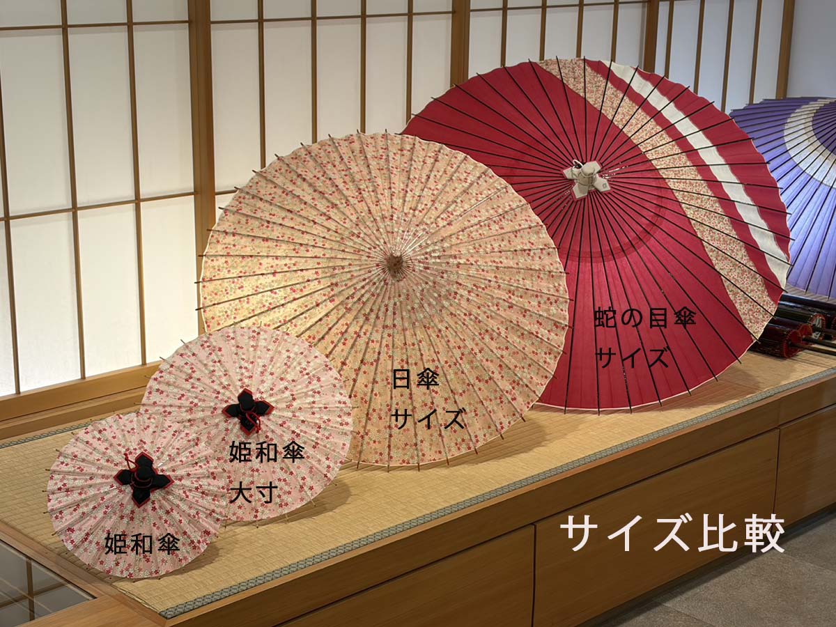 姫和傘 『金彩 白梅』 黒漆