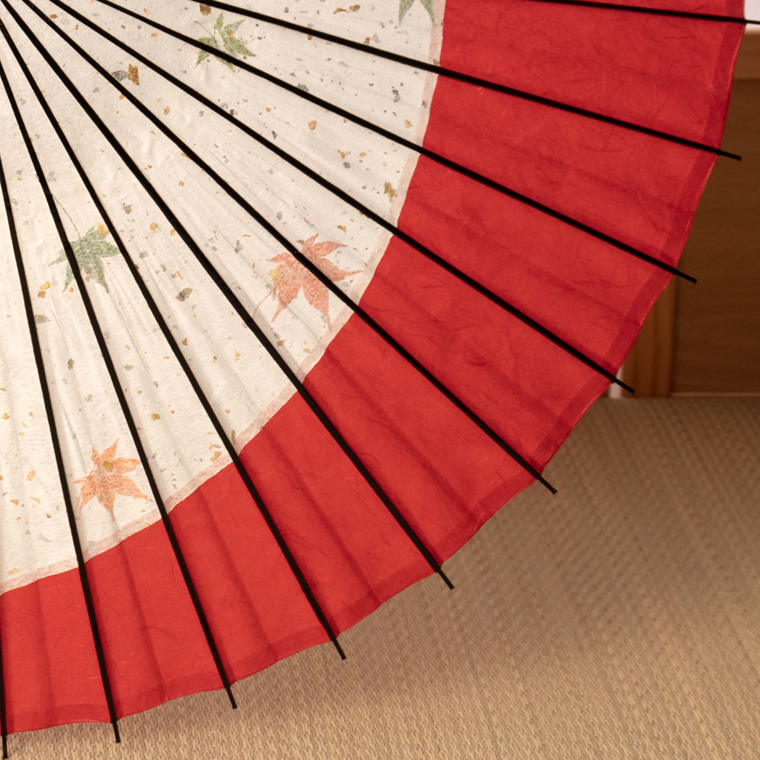 Autumn Leaves and Red Moon / High Quality Tsukiyakko