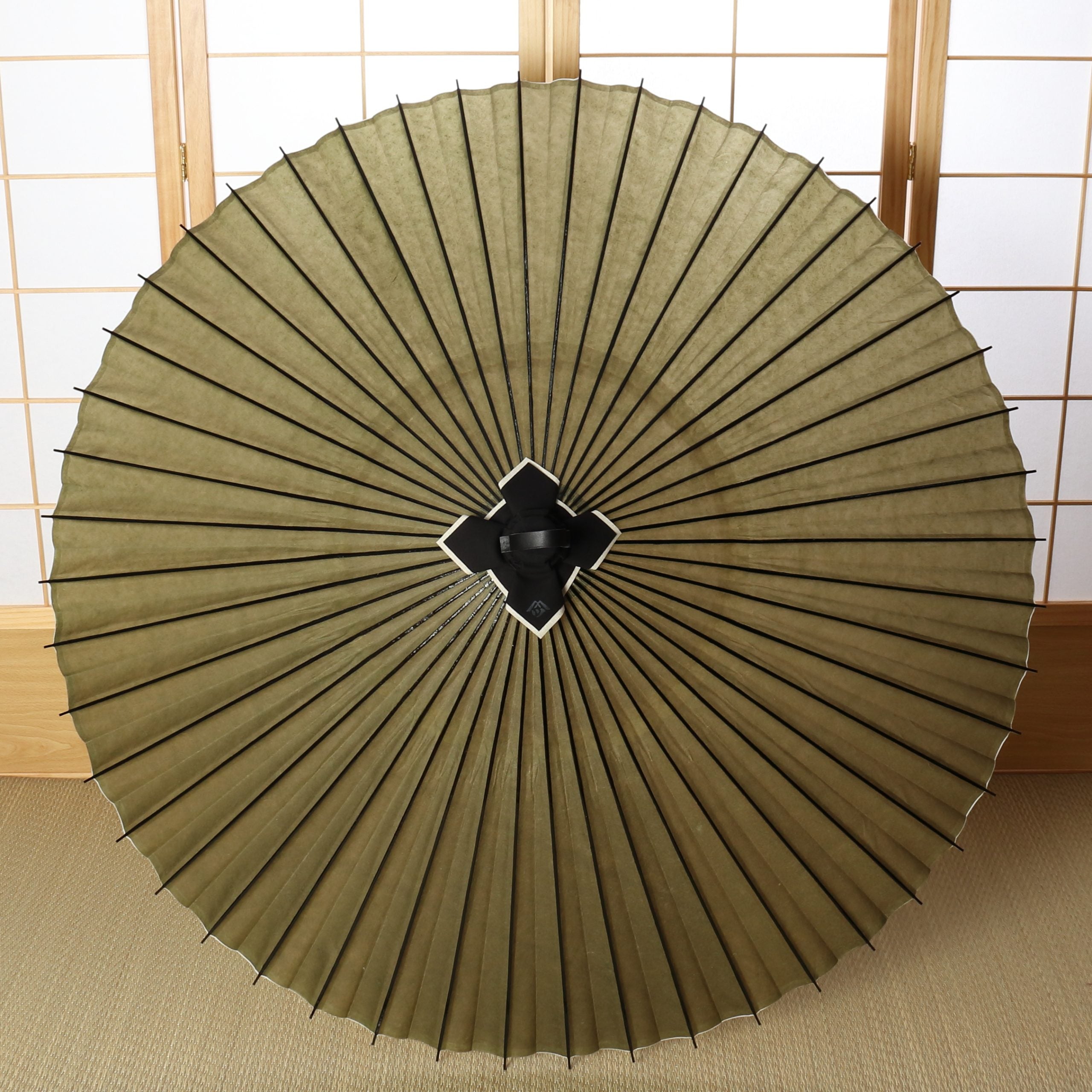 色番傘 鶯(うぐいす)色