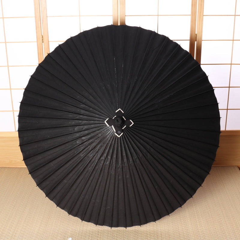 Tsujikura Special Plain Black Bamboo, Shunkkei Finish, Jet Black