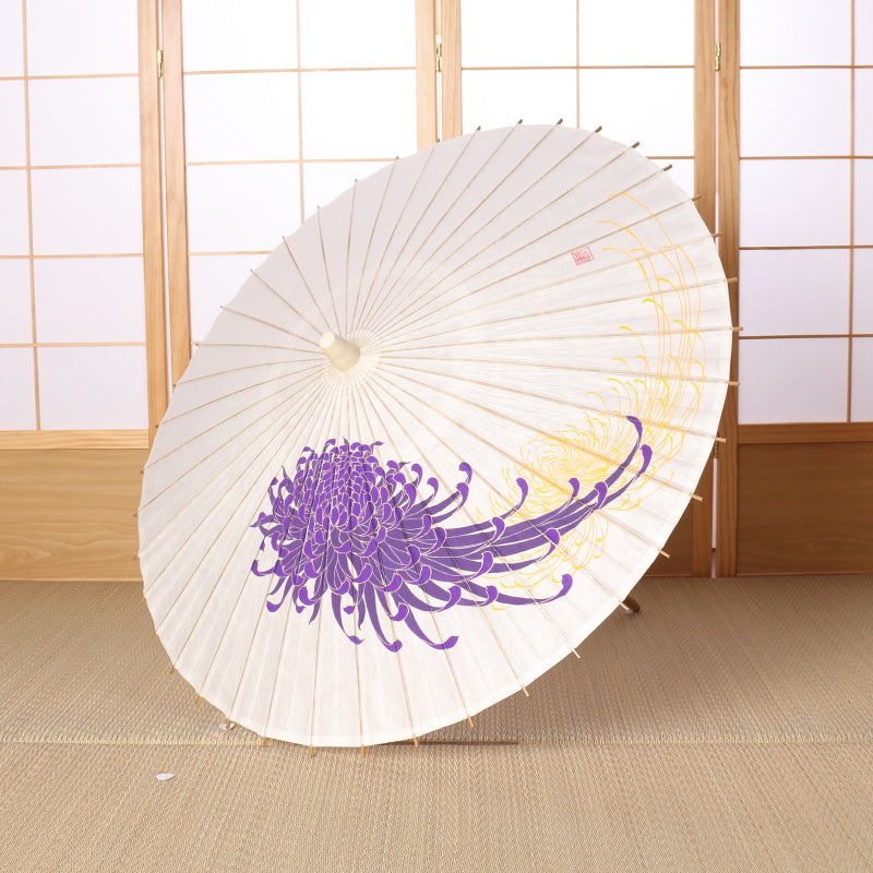 手描き京友禅 和日傘『乱菊』