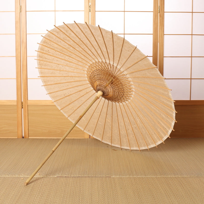 Kyoto Kurotani Special Parasol "Unryu/Tanabata Light Brown"