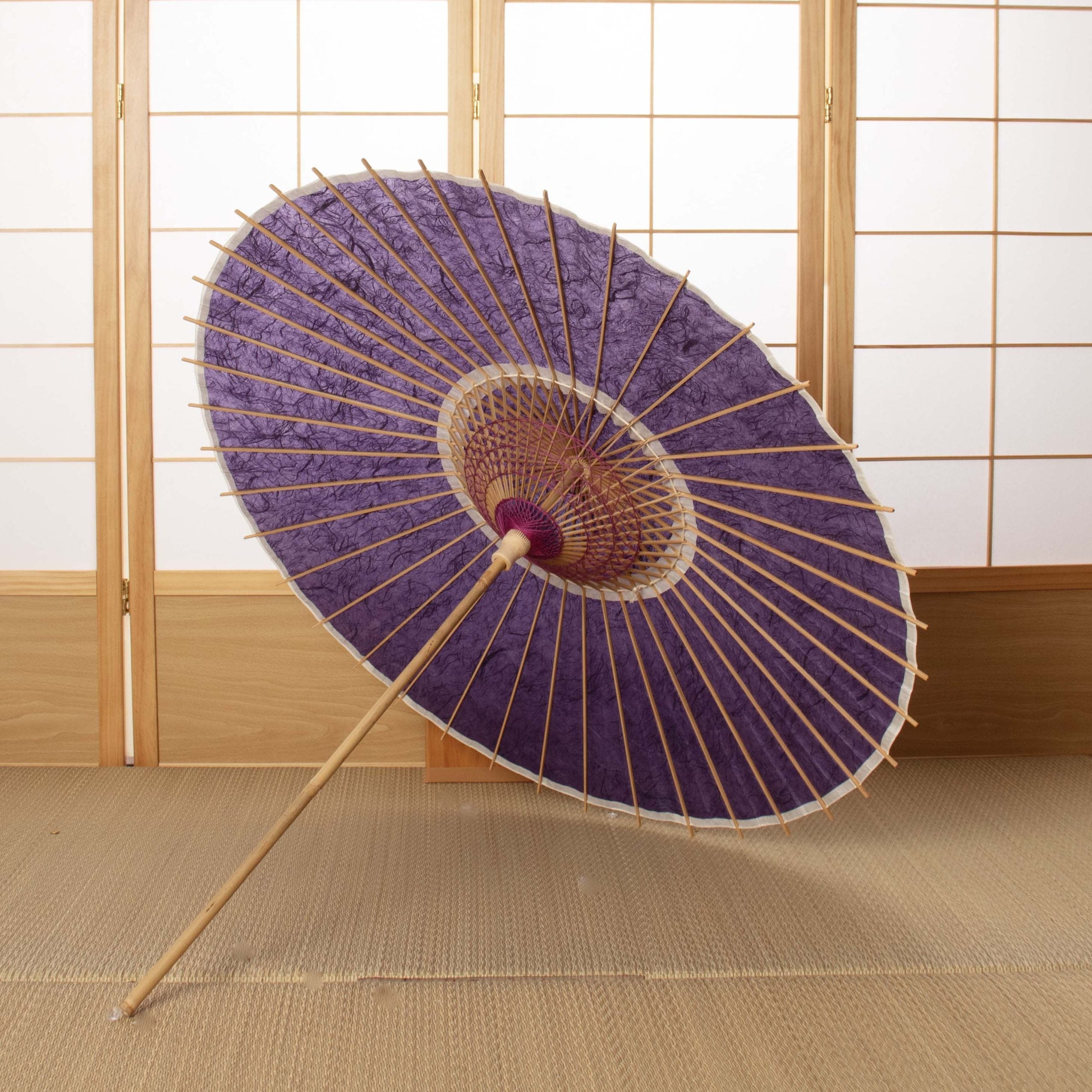 京都黒谷 特選日傘『菖蒲色』