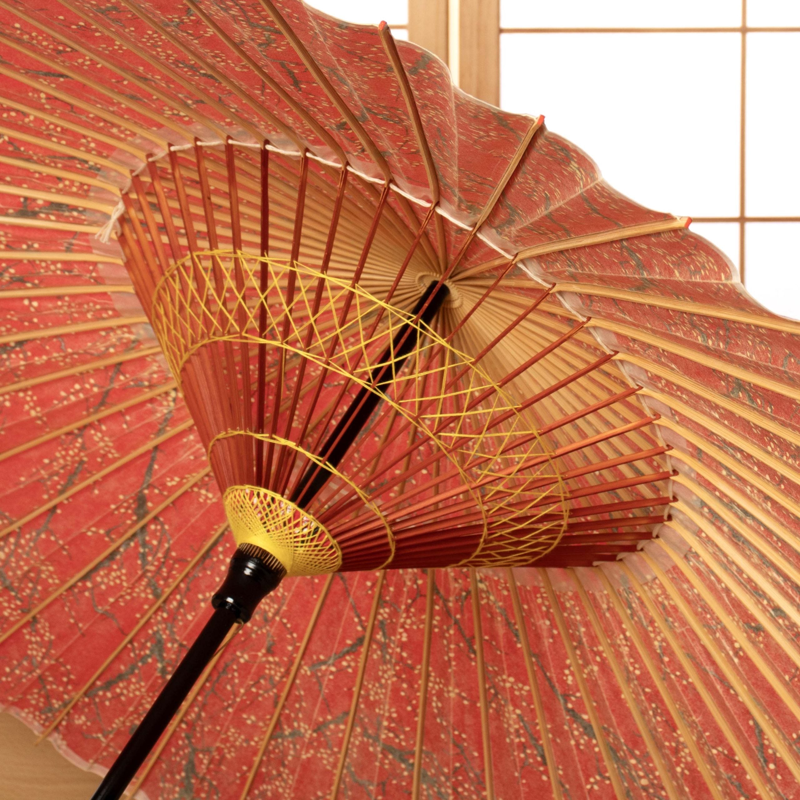 Red and Ume Nagare / Kinsai Kyo-yuzen