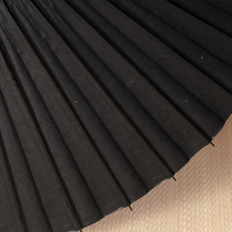 Tsujikura Special Plain Black Bamboo, Shunkkei Finish, Jet Black