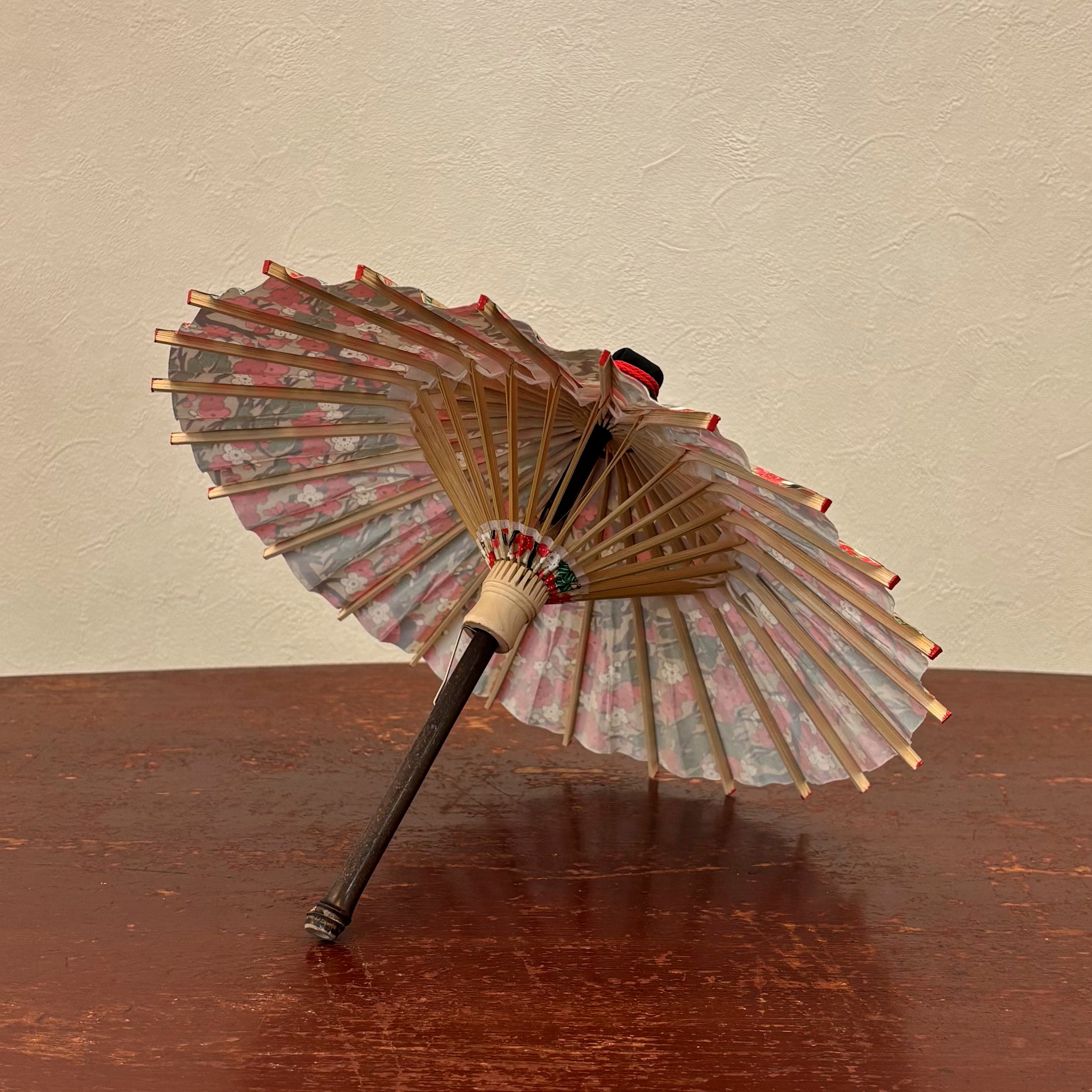 姫和傘 『梅林に松』